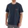 Navy Carhartt 104581 Front View - Navy