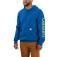 Beacon Blue Heather Carhartt 106388 Front View - Beacon Blue Heather