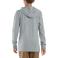 Charcoal Grey Heather Carhartt CA6275 Back View - Charcoal Grey Heather