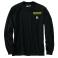 Black Carhartt 106887 Front View - Black