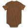 Carhartt Brown Heather Carhartt CA6493 Back View - Carhartt Brown Heather