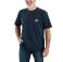 Navy Carhartt 106927 Front View - Navy