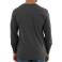 Carbon Heather Carhartt 102270 Back View - Carbon Heather