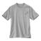 Heather Gray Carhartt 102975 Front View - Heather Gray
