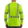 Bright Lime Carhartt 100496 Back View