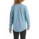 Coronet Blue Heather Carhartt CA7063 Back View - Coronet Blue Heather