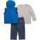 Medium Wash Carhartt CG8819 Back View - Medium Wash