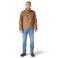 Carhartt Brown Carhartt 107618 Front View - Carhartt Brown