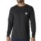 Black Carhartt 107036 Front View - Black
