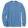 Workwear Blue Carhartt 107799 Front View - Workwear Blue
