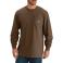 Dark Cedar Heather Carhartt 102857 Front View - Dark Cedar Heather