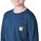 Dark Harbor Teal Heather Carhartt CA6891 Pocket Dark Harbor Teal Heather Carhartt CA6891 Pocket - Dark Harbor Teal Heather | Pocket