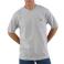 Heather Gray Carhartt 102976 Front View - Heather Gray