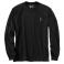 Black Carhartt 105590 Front View - Black