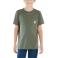 Olive Heather Carhartt CA6356 Front View - Olive Heather