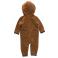 Carhartt Brown Heather Carhartt CM5402 Back View - Carhartt Brown Heather