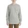 Grey Heather Carhartt CA6456 Front View - Grey Heather