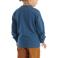 Dark Denim Heather Carhartt CA6576 Back View - Dark Denim Heather