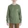 Chive Heather Carhartt CA6455 Front View Thumbnail