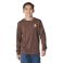 Chestnut Heather Carhartt CA6903 Front View - Chestnut Heather