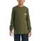 Olive Carhartt CA6606 Front View - Olive