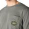 Weathered Ash Heather Carhartt 107901 Front Pocket - Weathered Ash Heather | Front Pocket