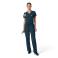 Navy Carhartt C13410 Front View - Navy