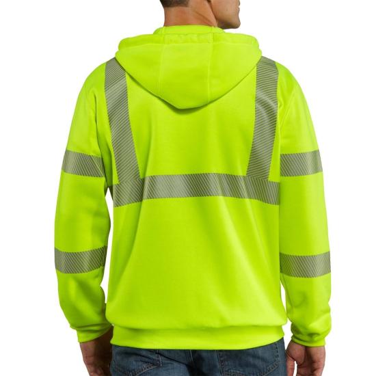 Bright Lime Carhartt 100503 Back View