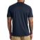 Navy Carhartt 106868 Back View - Navy
