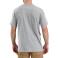 Heather Gray Carhartt 103183 Back View - Heather Gray