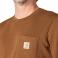 Red Duck Heather Carhartt 107830 Detail Red Duck Heather Carhartt 107830 Detail - Red Duck Heather | Detail