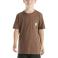 Chestnut Heather Carhartt CA6657 Front View - Chestnut Heather