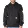 Black Carhartt 107930 Front View - Black