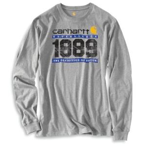 Heather Gray Carhartt 100008 Front View