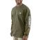 Army Green Carhartt 100015 Front View