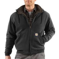 Carhartt 100072 - Sherpa Lined Zip Front Hooded Sweatshirt
