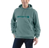 Carhartt 100074 - Midweight Signature Logo Hooded Sweatshirt