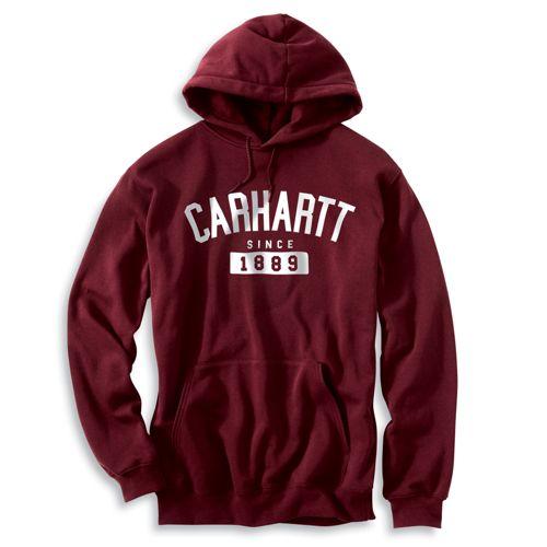 Dark Red Carhartt 100076 Front View