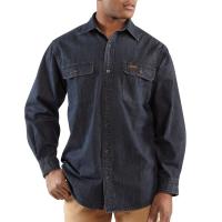 Carhartt 100082 - Long Sleeve Washed Denim Work Shirt