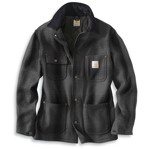 Carbon Black Carhartt 100106 Front View