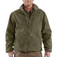 Carhartt 100112 - Muskegon Sandstone Jacket - Sherpa Lined