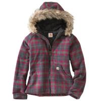 Carhartt 100152 - Women's Camden Plaid Wool Jacket - Quilt Lined