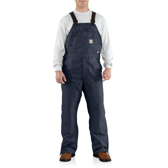 Carhartt 100163 - Flame-Resistant Canvas Bib Overall | Dungarees