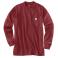 Dark Barn Red Carhartt 100235 Front View - Dark Barn Red