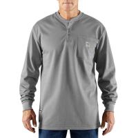 Carhartt 100237 - Flame-Resistant Force® Long Sleeve Cotton Henley T-Shirt