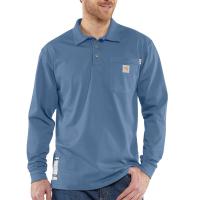 Carhartt 100238 - Flame-Resistant Force® Long Sleeve Cotton Polo