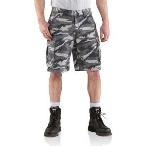 Rugged Gray Camo Carhartt 100279 Front View