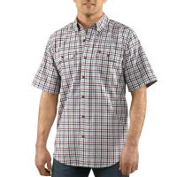 Carhartt 100385 - Fort Short Sleeve Plaid Shirt