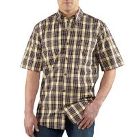 Carhartt 100386 - Essential Short Sleeve Button Collar Plaid Shirt