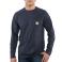 Navy Carhartt 100393 Front View Thumbnail